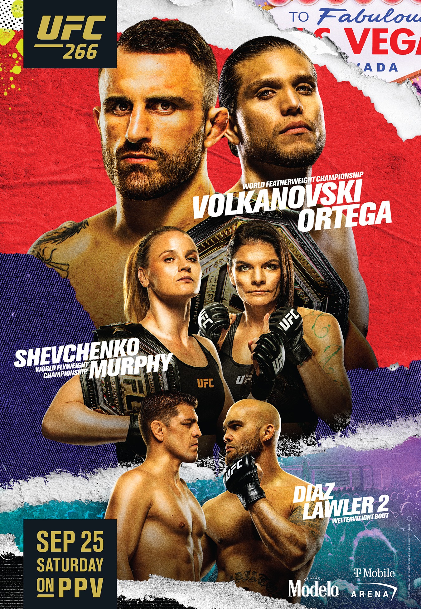 Ultimate Fighting Championship 266: Volkanovski vs. Ortega Ultimate Fighting Championship 266: Volkanovski vs. Ortega